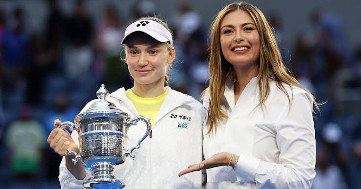 Кузнецова о том, что Шарапова вручала Рыбакиной трофей: «US Open очень красиво соединяет разные поколения тенниса в одном кадре»